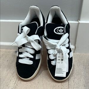 Adidas Black and White Sneakers Campus 00s